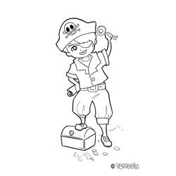 Dibujo para colorear: Pirata (Personajes) #105165 - Dibujos para Colorear e Imprimir Gratis