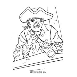 Dibujo para colorear: Pirata (Personajes) #105184 - Dibujos para Colorear e Imprimir Gratis