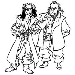 Dibujo para colorear: Pirata (Personajes) #105215 - Dibujos para Colorear e Imprimir Gratis