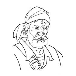 Dibujo para colorear: Pirata (Personajes) #105227 - Dibujos para Colorear e Imprimir Gratis
