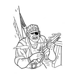 Dibujo para colorear: Pirata (Personajes) #105244 - Dibujos para Colorear e Imprimir Gratis