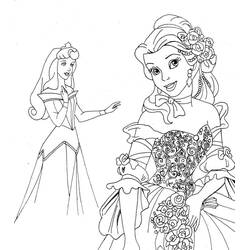 Dibujo Princesa (Personajes) #170921 para imprimir y colorear