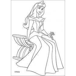 Dibujo para colorear: Princesa (Personajes) #85181 - Dibujos para Colorear e Imprimir Gratis