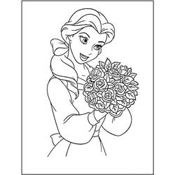 Dibujo para colorear: Princesa (Personajes) #85184 - Dibujos para Colorear e Imprimir Gratis