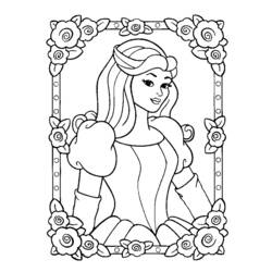 Dibujo para colorear: Princesa (Personajes) #85193 - Dibujos para Colorear e Imprimir Gratis