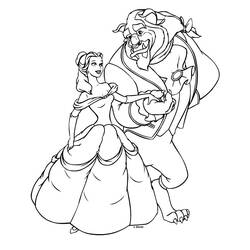 Dibujo para colorear: Princesa (Personajes) #85217 - Dibujos para Colorear e Imprimir Gratis