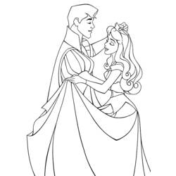 Dibujo para colorear: Princesa (Personajes) #85218 - Dibujos para Colorear e Imprimir Gratis