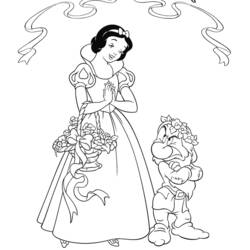 Dibujo para colorear: Princesa (Personajes) #85226 - Dibujos para Colorear e Imprimir Gratis