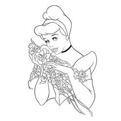 Dibujo para colorear: Princesa (Personajes) #85235 - Dibujos para Colorear e Imprimir Gratis