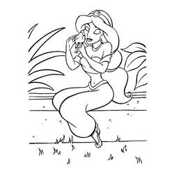 Dibujo para colorear: Princesa (Personajes) #85249 - Dibujos para Colorear e Imprimir Gratis