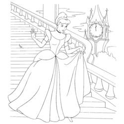 Dibujo para colorear: Princesa (Personajes) #85264 - Dibujos para Colorear e Imprimir Gratis