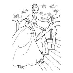 Dibujo para colorear: Princesa (Personajes) #85269 - Dibujos para Colorear e Imprimir Gratis