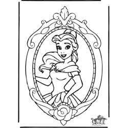 Dibujo para colorear: Princesa (Personajes) #85304 - Dibujos para Colorear e Imprimir Gratis