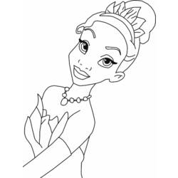 Dibujo para colorear: Princesa (Personajes) #85339 - Dibujos para Colorear e Imprimir Gratis