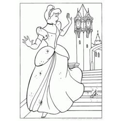 Dibujo para colorear: Princesa (Personajes) #85340 - Dibujos para Colorear e Imprimir Gratis