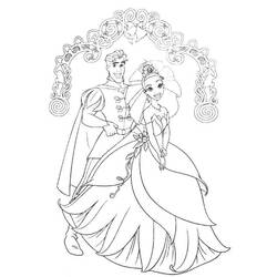 Dibujo para colorear: Princesa (Personajes) #85361 - Dibujos para Colorear e Imprimir Gratis