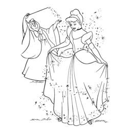 Dibujo para colorear: Princesa (Personajes) #85364 - Dibujos para Colorear e Imprimir Gratis