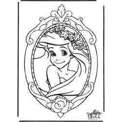 Dibujo para colorear: Princesa (Personajes) #85405 - Dibujos para Colorear e Imprimir Gratis