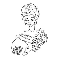 Dibujo para colorear: Princesa (Personajes) #85415 - Dibujos para Colorear e Imprimir Gratis