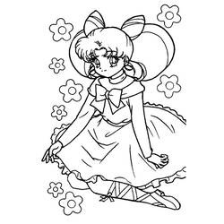 Dibujo para colorear: Princesa (Personajes) #85422 - Dibujos para Colorear e Imprimir Gratis