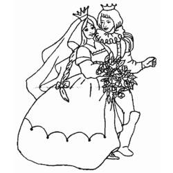 Dibujo para colorear: Princesa (Personajes) #85424 - Dibujos para Colorear e Imprimir Gratis