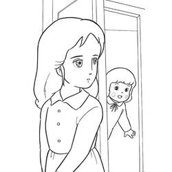 Dibujo para colorear: Princesa (Personajes) #85426 - Dibujos para Colorear e Imprimir Gratis