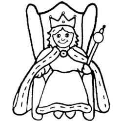 Dibujo para colorear: Princesa (Personajes) #85437 - Dibujos para Colorear e Imprimir Gratis