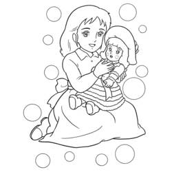 Dibujo para colorear: Princesa (Personajes) #85444 - Dibujos para Colorear e Imprimir Gratis