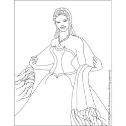 Dibujo para colorear: Princesa (Personajes) #85449 - Dibujos para Colorear e Imprimir Gratis