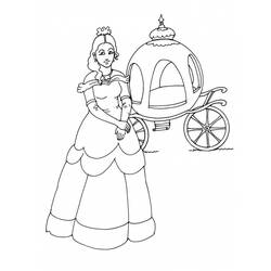 Dibujo para colorear: Princesa (Personajes) #85475 - Dibujos para Colorear e Imprimir Gratis