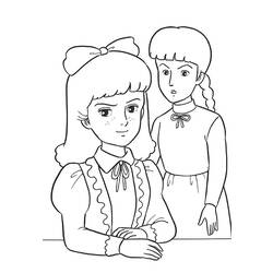 Dibujo para colorear: Princesa (Personajes) #85485 - Dibujos para Colorear e Imprimir Gratis