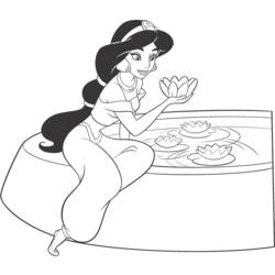 Dibujo para colorear: Princesa (Personajes) #85511 - Dibujos para Colorear e Imprimir Gratis