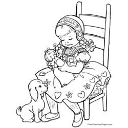 Dibujo para colorear: Princesa (Personajes) #85514 - Dibujos para Colorear e Imprimir Gratis