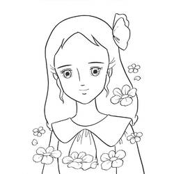 Dibujo para colorear: Princesa (Personajes) #85530 - Dibujos para Colorear e Imprimir Gratis