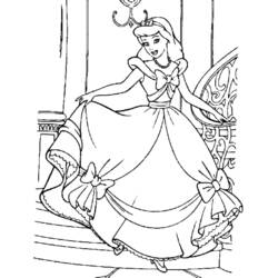 Dibujo para colorear: Princesa (Personajes) #85531 - Dibujos para Colorear e Imprimir Gratis