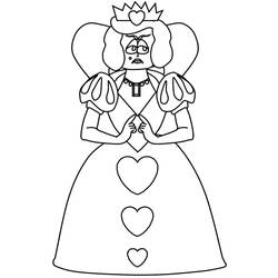Dibujo Reina (Personajes) #203759 para imprimir y colorear