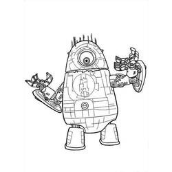 Dibujo para colorear: Robot (Personajes) #106582 - Dibujos para Colorear e Imprimir Gratis