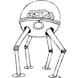 Dibujo para colorear: Robot (Personajes) #106583 - Dibujos para Colorear e Imprimir Gratis