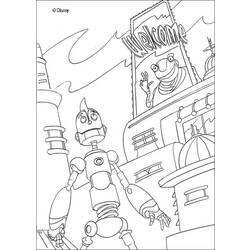 Dibujo para colorear: Robot (Personajes) #106584 - Dibujos para Colorear e Imprimir Gratis