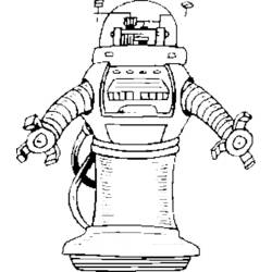 Dibujo para colorear: Robot (Personajes) #106595 - Dibujos para Colorear e Imprimir Gratis