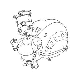 Dibujo para colorear: Robot (Personajes) #106609 - Dibujos para Colorear e Imprimir Gratis