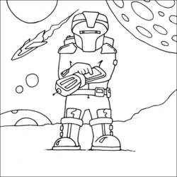Dibujo para colorear: Robot (Personajes) #106614 - Dibujos para Colorear e Imprimir Gratis