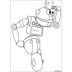 Dibujo para colorear: Robot (Personajes) #106615 - Dibujos para Colorear e Imprimir Gratis