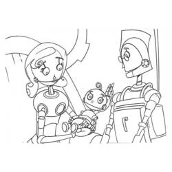 Dibujo para colorear: Robot (Personajes) #106636 - Dibujos para Colorear e Imprimir Gratis