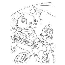 Dibujo para colorear: Robot (Personajes) #106638 - Dibujos para Colorear e Imprimir Gratis
