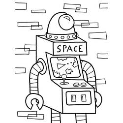 Dibujo para colorear: Robot (Personajes) #106643 - Dibujos para Colorear e Imprimir Gratis
