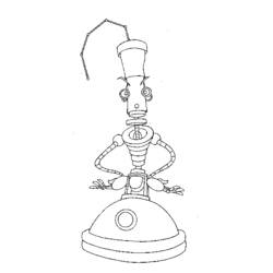 Dibujo para colorear: Robot (Personajes) #106653 - Dibujos para Colorear e Imprimir Gratis