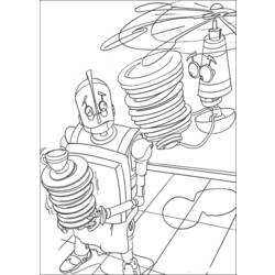 Dibujo para colorear: Robot (Personajes) #106672 - Dibujos para Colorear e Imprimir Gratis