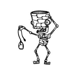 Dibujo para colorear: Robot (Personajes) #106712 - Dibujos para Colorear e Imprimir Gratis
