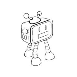 Dibujo para colorear: Robot (Personajes) #106728 - Dibujos para Colorear e Imprimir Gratis